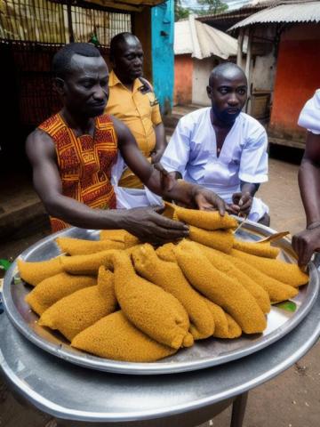 Cabo Verde   Praia traditional street food