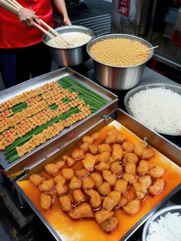 China, Hong Kong SAR   Hong Kong traditional street food