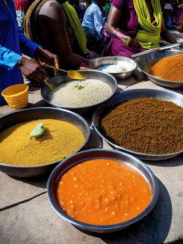 Ethiopia   Addis Ababa traditional street food