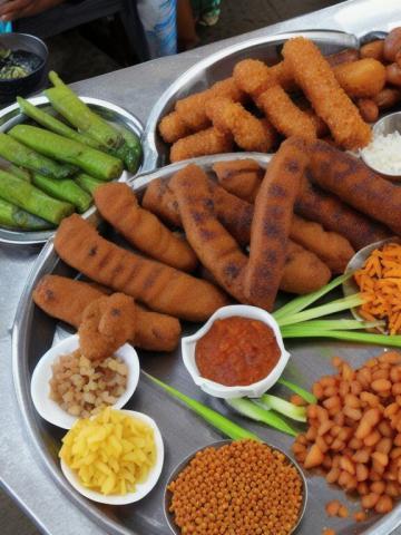 Fiji   Suva traditional street food