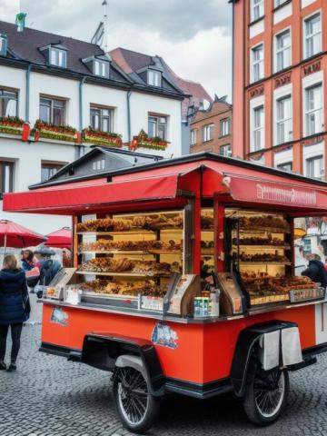 Germany   Berlin traditional street food