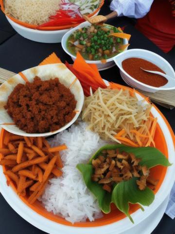 Kiribati   Tarawa traditional street food