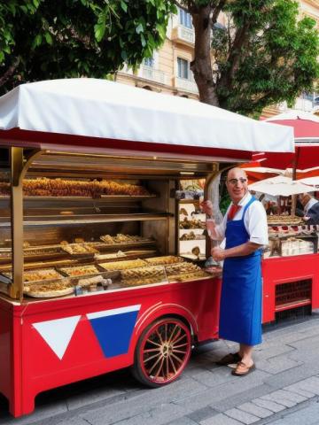 Monaco   Monaco traditional street food