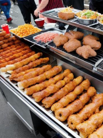 New Zealand   Wellington traditional street food