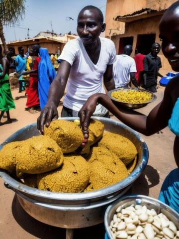 Senegal   Dakar traditional street food