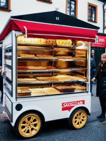 Sweden   Stockholm traditional street food