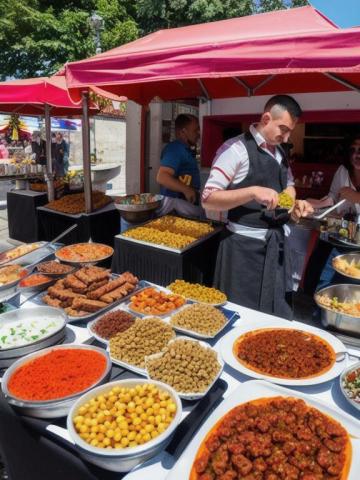 Tajikistan   Dushanbe traditional street food