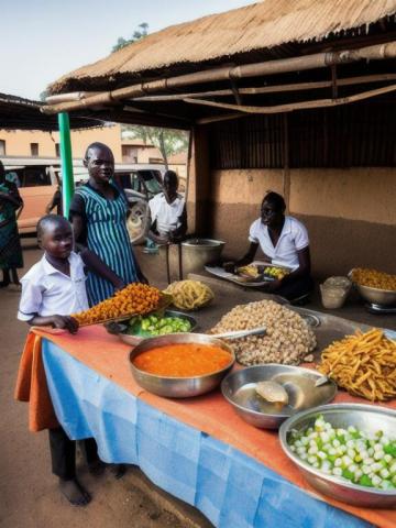 Zambia   Lusaka traditional street food