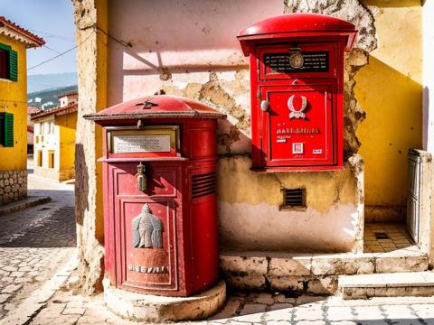 Albania Tiranë (Tirana) Post box 