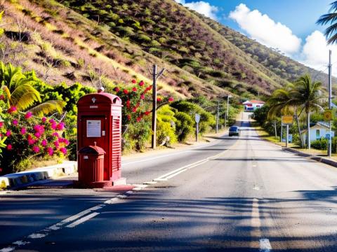 British Virgin Islands Road Town Post box 