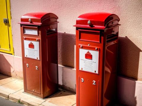 Channel Islands St. Helier Post box 