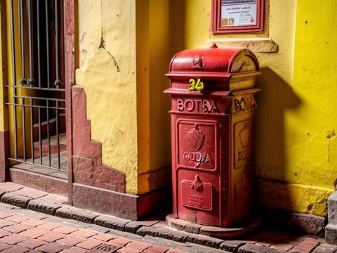 Comoros Moroni Post box 