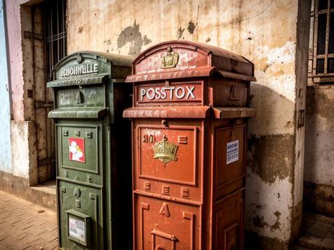 Cook Islands Rarotonga Post box 