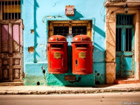 Cuba La Habana (Havana) Post box 