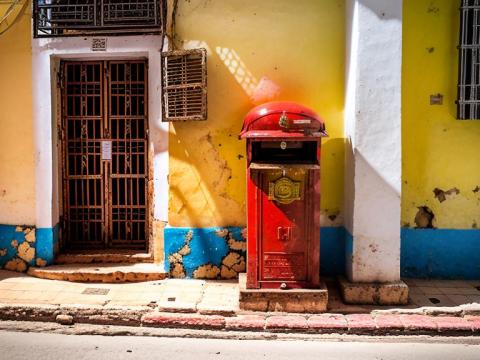 Dominican Republic Santo Domingo Post box 