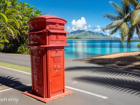 Fiji Suva Post box 