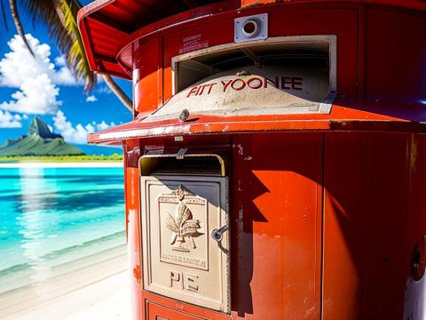 French Polynesia Papeete Post box 