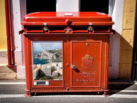 Gibraltar Gibraltar Post box 