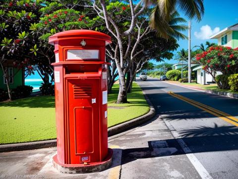 Guam Hagåtña Post box 