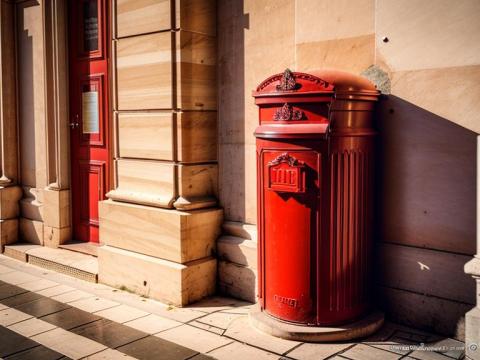 Hungary Budapest Post box 