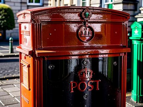 Ireland Dublin Post box 