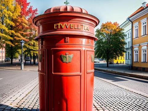 Lithuania Vilnius Post box 