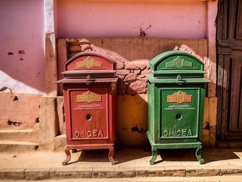 Madagascar Antananarivo Post box 
