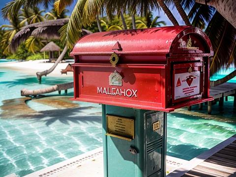 Maldives Male Post box 