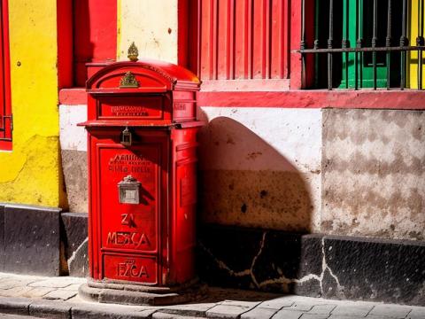 Mexico Ciudad de México (Mexico City) Post box 