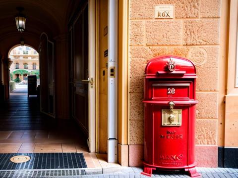 Monaco Monaco Post box 