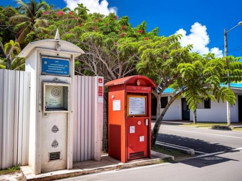 Nauru Nauru Post box 