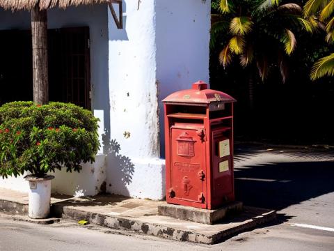 Saint Kitts and Nevis Basseterre Post box 