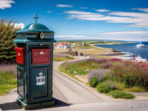 Saint Pierre and Miquelon Saint-Pierre Post box 