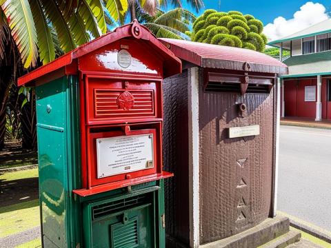 Samoa Apia Post box 