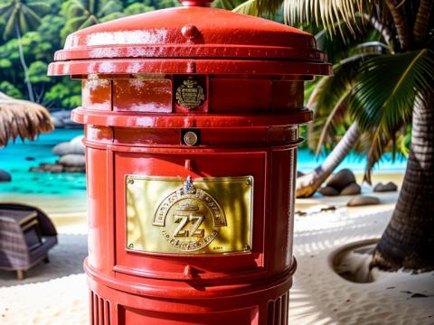 Seychelles Victoria Post box 
