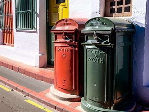 South Africa Cape Town Post box 