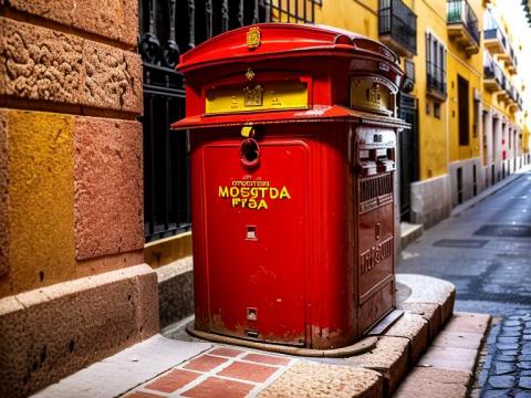 Spain Madrid Post box 
