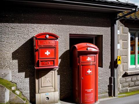Switzerland Bern Post box 