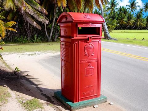 Tuvalu Funafuti Post box 