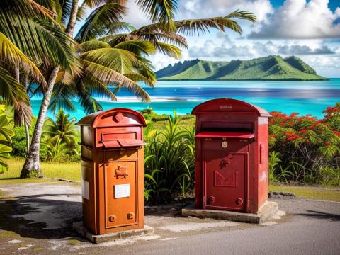 Wallis and Futuna Islands Matu-Utu Post box 