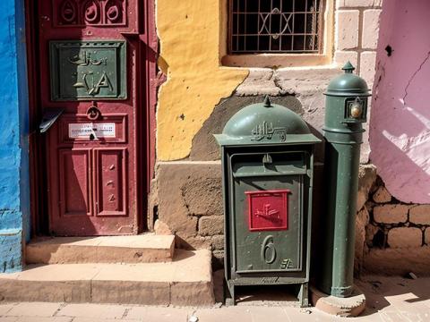 Yemen Sana'a' Post box 