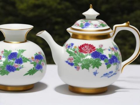 Dem. People's Republic of Korea P'yongyang Tea pot