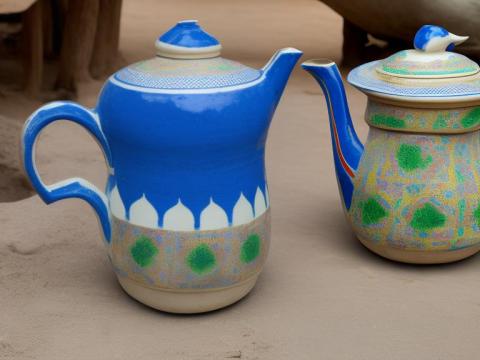 Gambia Banjul Tea pot