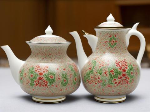 Syrian Arab Republic Dimashq (Damascus) Tea pot