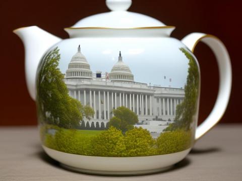 United States Virgin Islands Charlotte Amalie Tea pot