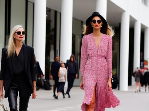 Australia Canberra Portrait High Street women fashion