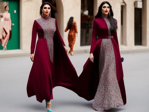 Azerbaijan Baku Portrait High Street women fashion