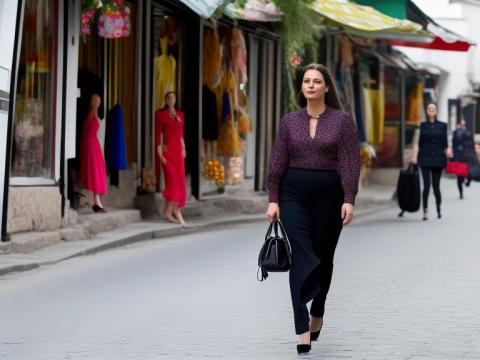 Bosnia and Herzegovina Sarajevo Portrait High Street women fashion