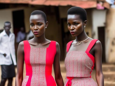 Cabo Verde Praia Portrait High Street women fashion