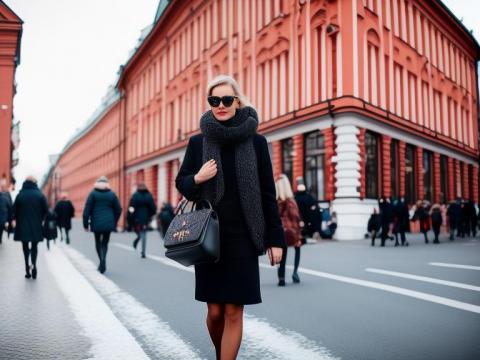 Finland Helsinki Portrait High Street women fashion